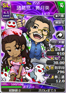 諸葛亮・黄月英