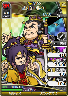 盧植×張角