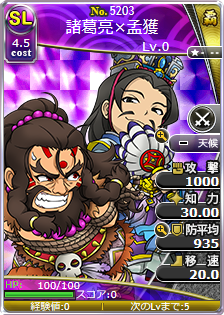 諸葛亮×孟獲