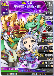 左慈娘・鶴爺・龍