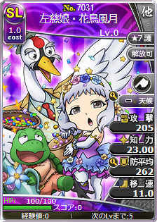 左慈娘・花鳥風月
