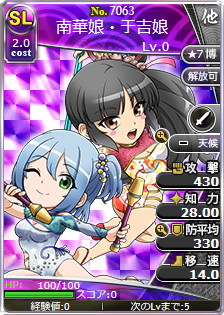 南華娘・于吉娘